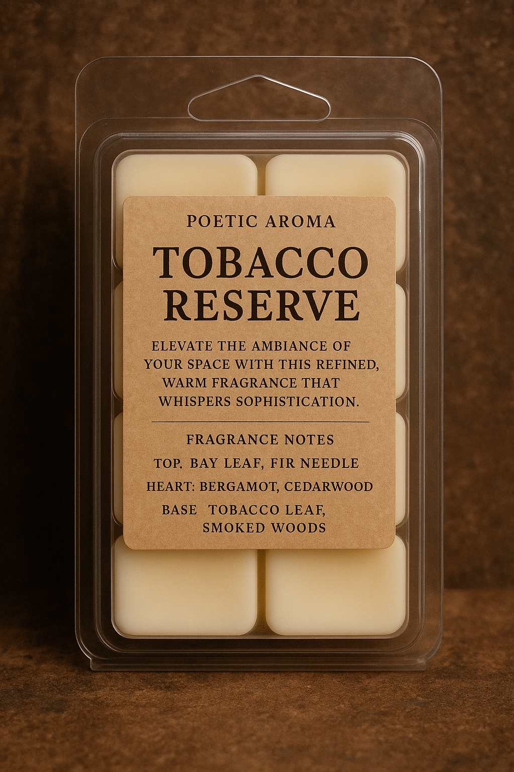 Tabacco reserve-luxury wax melts