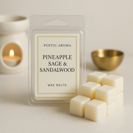Pineapple Sage & Sandalwood Wax Melts